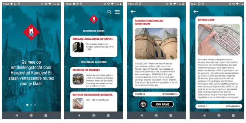 Twee nieuwe beeldenroutes in Kampen Stadsgids app