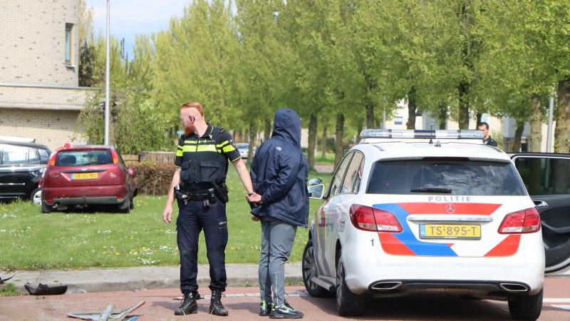 Wilde achtervolging door Kampen eindigt in zware crash
