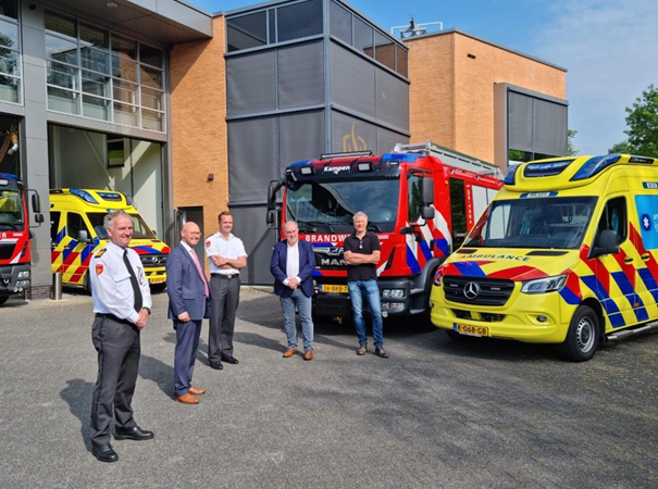 Ambulancepost verhuisd naar brandweerkazerne Kampen