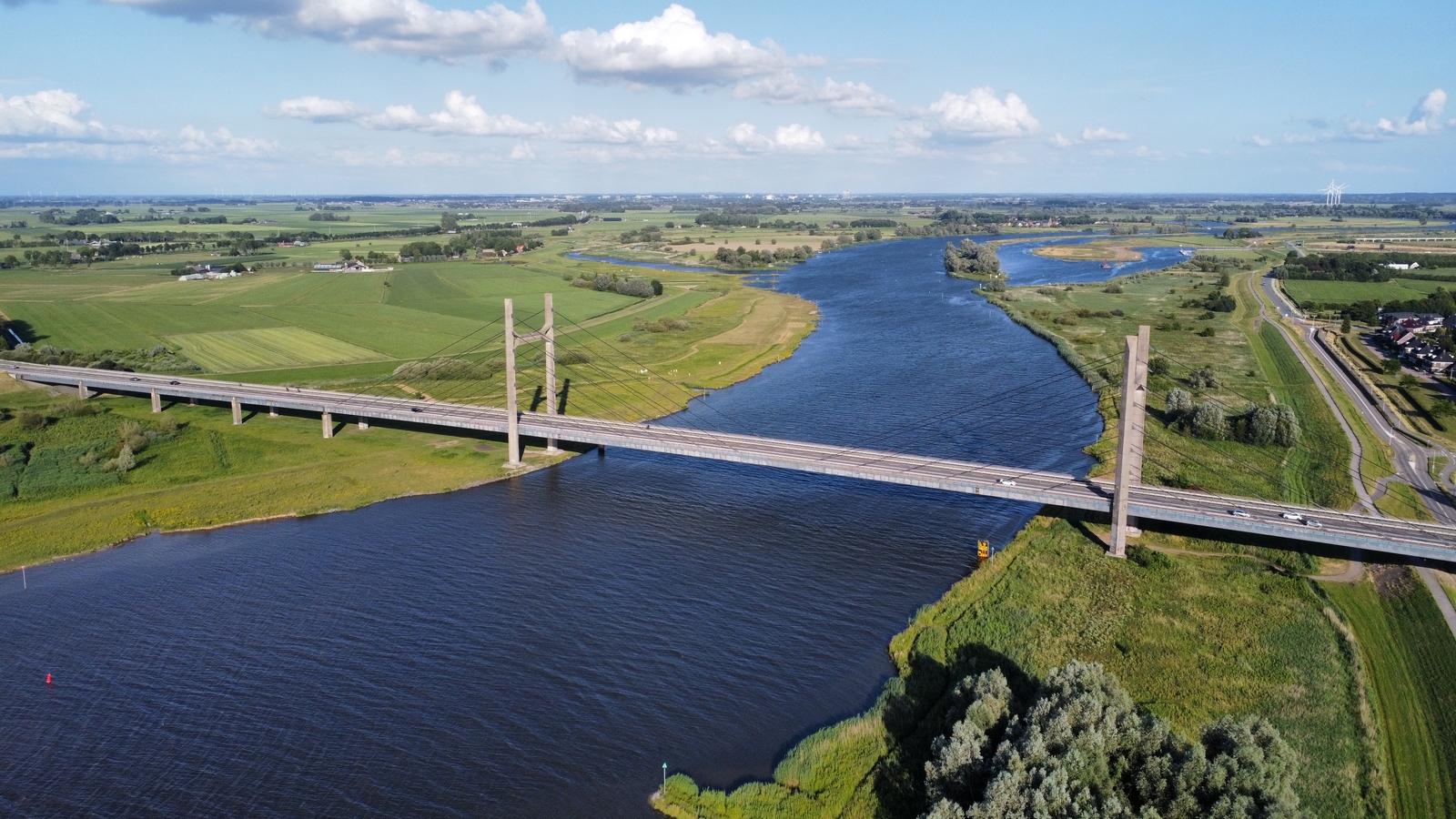 Molenbrug Kampen dicht voor gemotoriseerd verkeer vanwege werkzaamheden