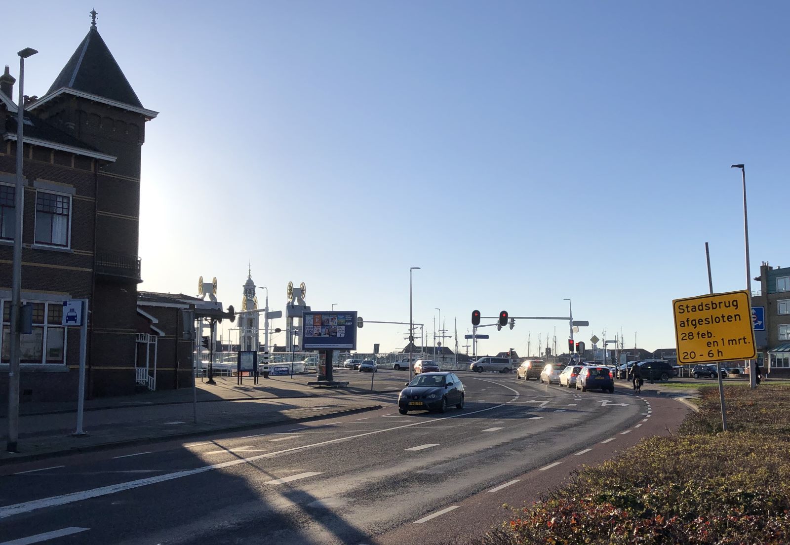 Stadsbrug Kampen afgesloten voor onderhoud