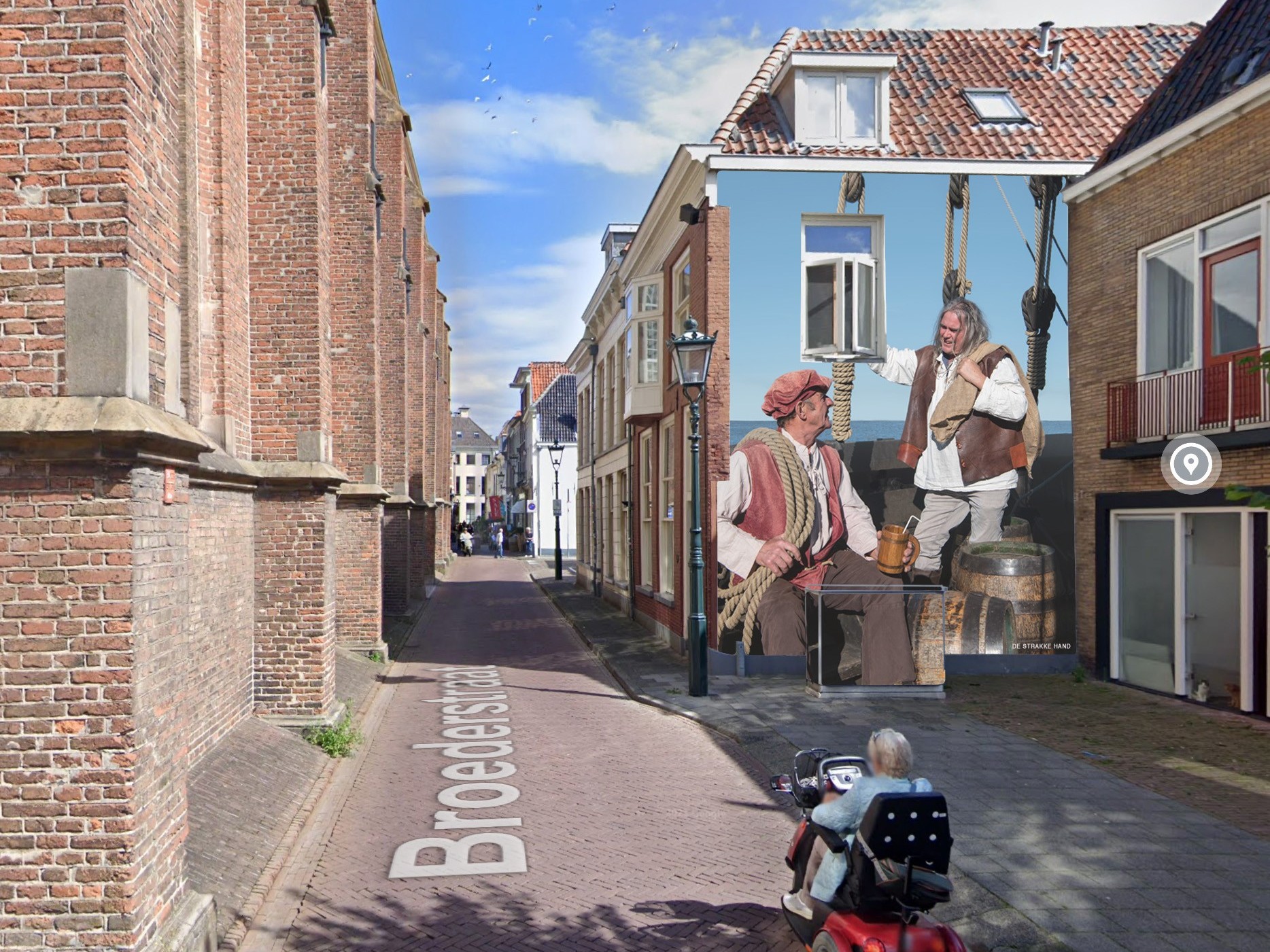 Muurschildering over Hanzetijd straks ook in Hanzestad Kampen