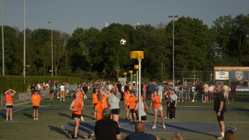 Spannende competitie tijdens Kamper Schoolkorfbal 2024