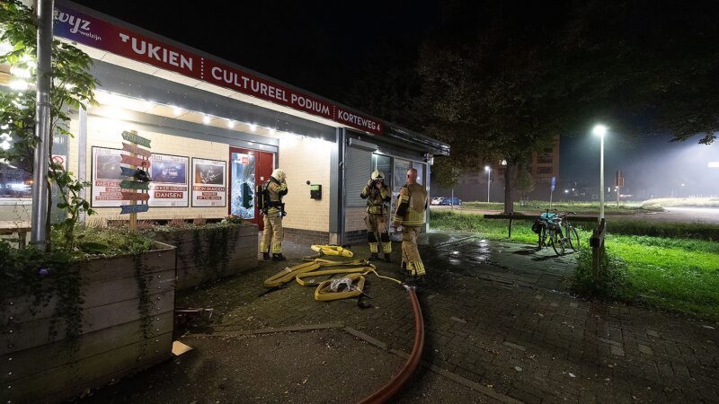 Brand in Cultureel Podium ‘t Ukien: Evenementen afgelast, onderzoek in volle gang