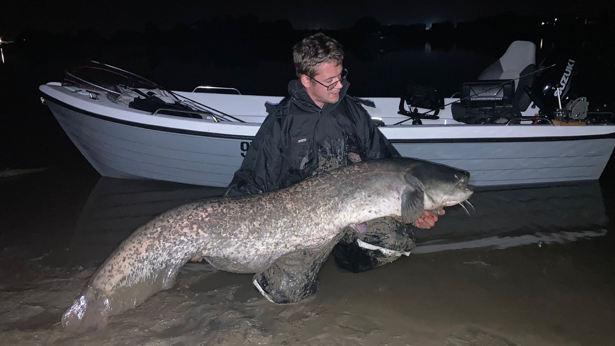 Opnieuw recordvangst: IJssel levert meerval van 2,06 meter op