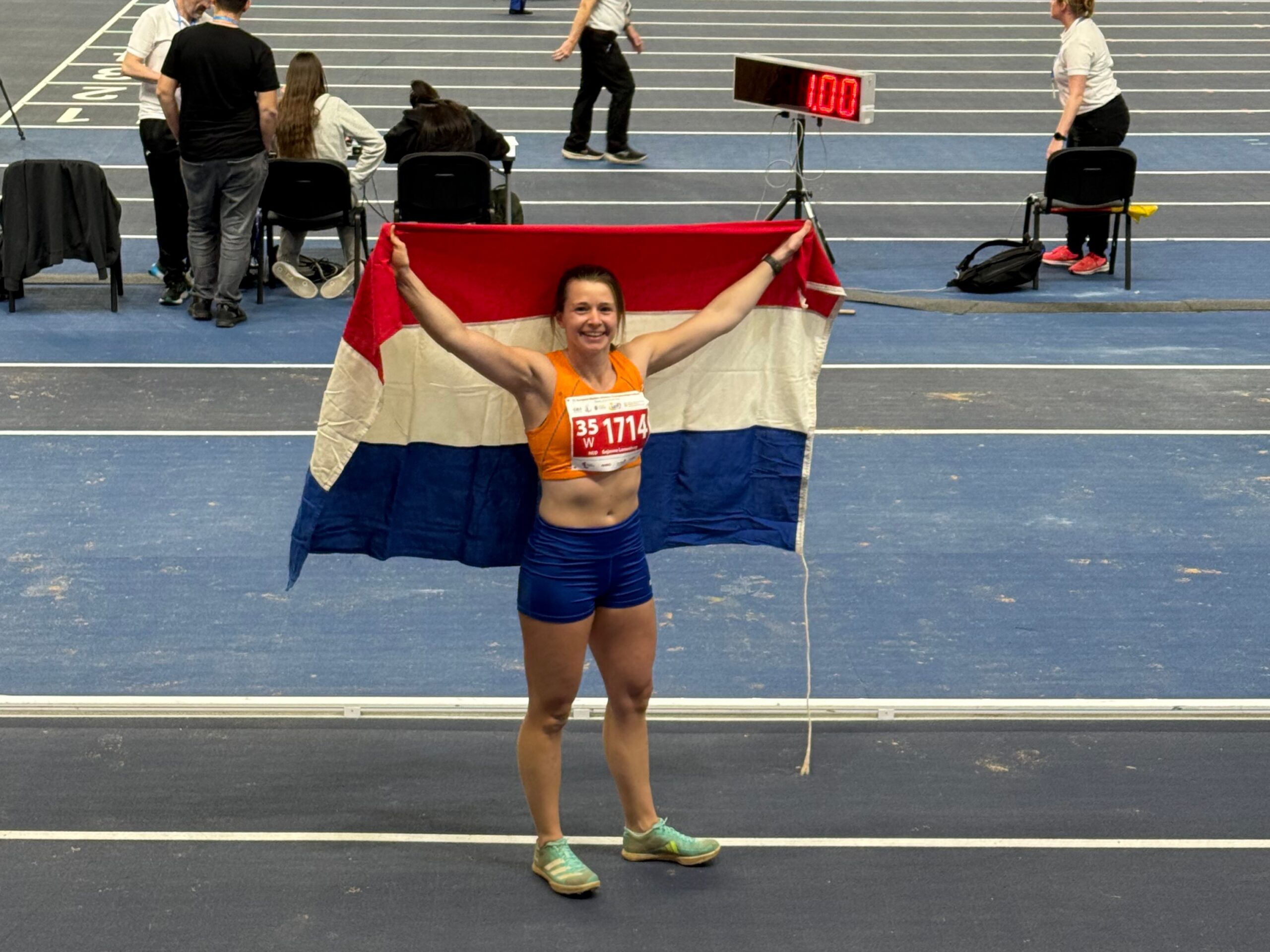Goud, brons en Nederlands record voor Gejanne Lussenburg op EK Masters in Polen