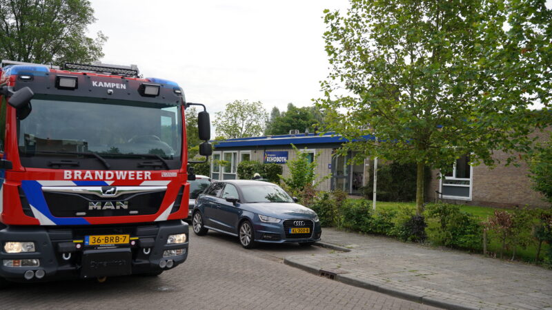 School ontruimd na gaslucht