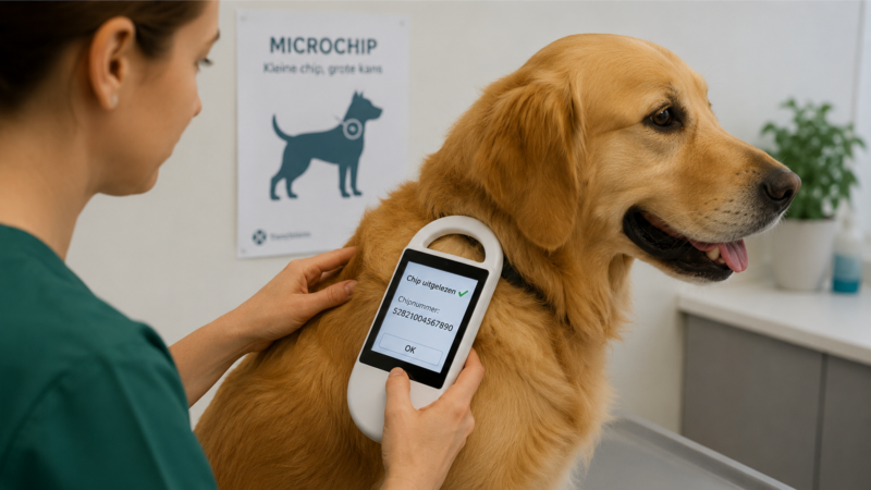 Gratis chipcontrole moet meer gevonden huisdieren snel thuisbrengen
