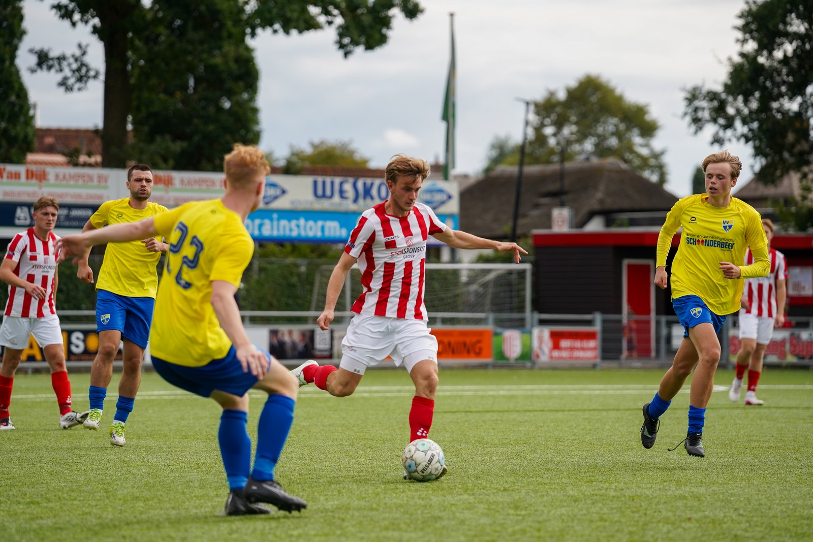IJVV loopt rood aan