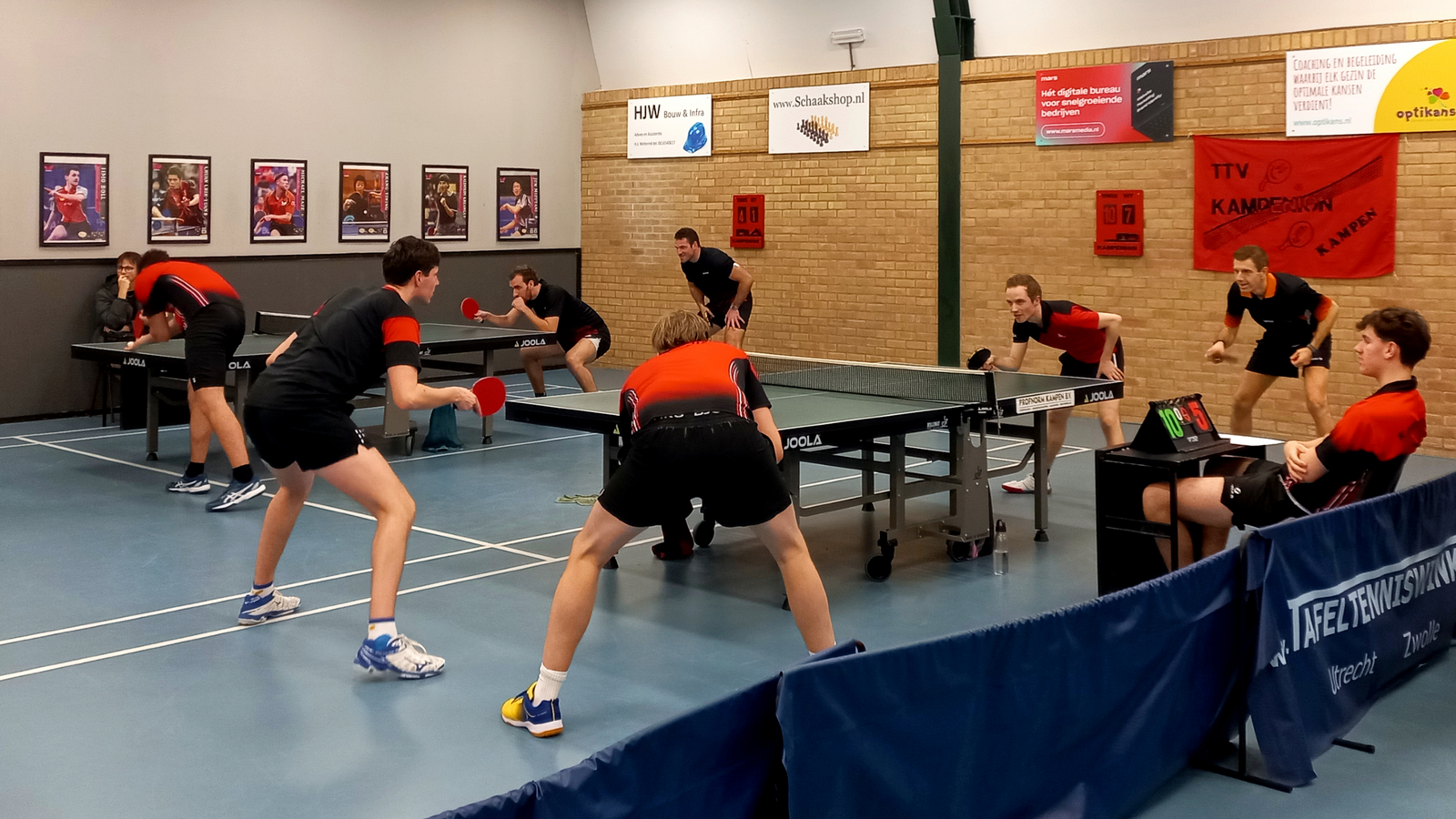 Drie maal winst voor Kampenion tegen Zwolle