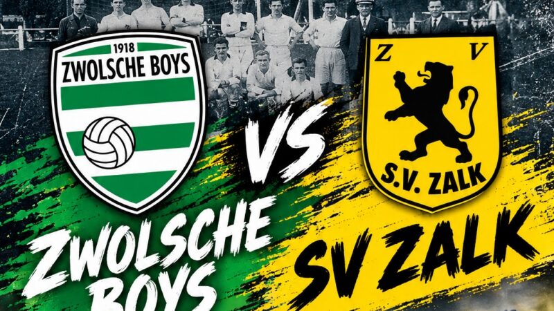 V Zalk schrijft comebackverhaal tegen Zwolsche Boys