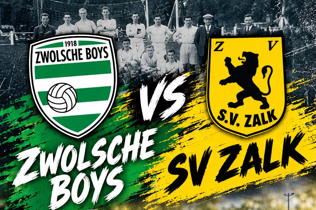 V Zalk schrijft comebackverhaal tegen Zwolsche Boys