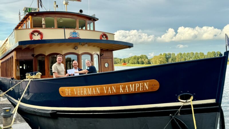 Veerman van Kampen krijgt definitieve ligplaats aan IJsselkade