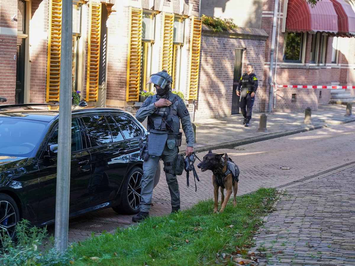 Kogelwerende vesten en DSI bij politieactie op Panjanplein